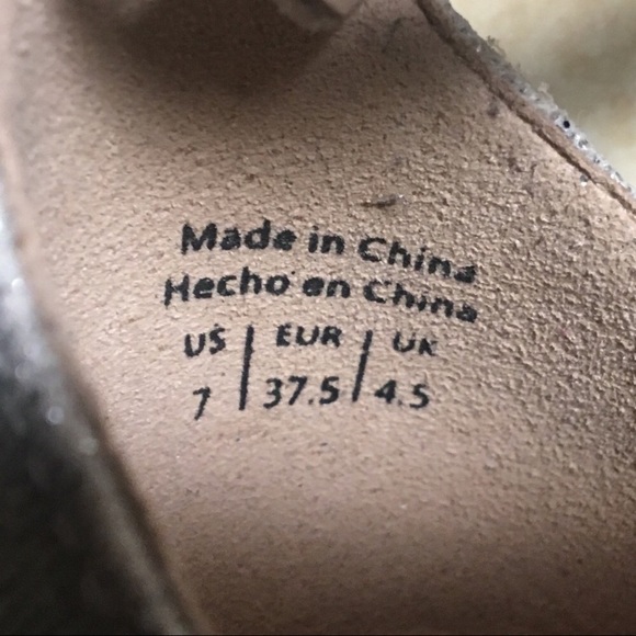 Call it Spring Metallic Heels Size: 7 - Picture 4 of 8